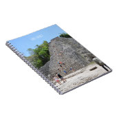 Mexico Coba Mayan Pyramid Yucatan Landmark ノートブック (右側)