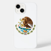 Mexico country coat arms symbol emblem flag eagle Case-Mate iPhoneケース (裏面)