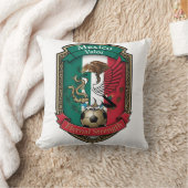 Mexico Eagle Ascent, Mexican Flag Gift クッション (ブランケット)
