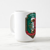 Mexico Eagle Ascent, Mexican Flag Gift コーヒーマグカップ (正面左)