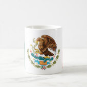 Mexico flag コーヒーマグカップ (中央)