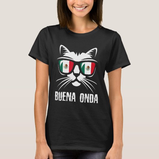 Mexico Flag  Cat Mexican Saying 3 Tシャツ (正面)