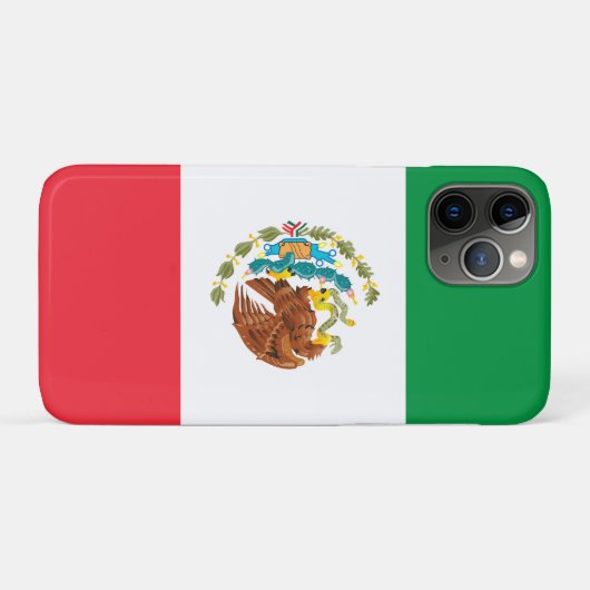 Mexico Flag Cell Phone Case Case-Mate iPhoneケース (裏面(横))