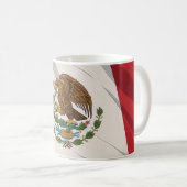 Mexico Flag Mug コーヒーマグカップ (正面右)