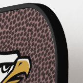 Mexico Football Eagle National Pride Action Art ピックルボールラケット (左詳細)