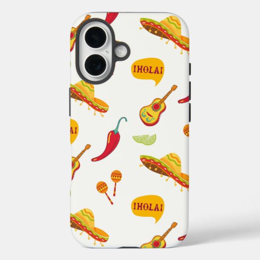 Mexico inspired Pattern Case-Mate iPhoneケース (裏面)