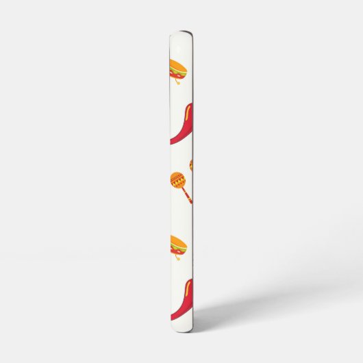 Mexico inspired Pattern Samsung Galaxyケース (左側面)