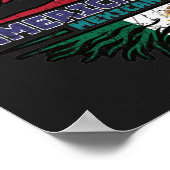 Mexico Mexican US American USA United States Tree ポスター (角)