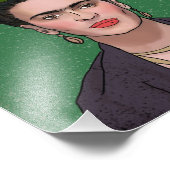 Mexico mi amor - Frida Kahlo フォトプリント (角)