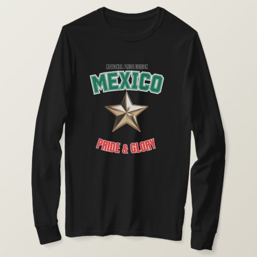 Mexico National Pride Edition Long Sleeve Shirt Tシャツ (デザイン正面)