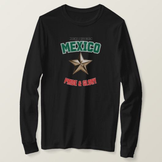Mexico National Pride Edition Women's Long Sleeve Tシャツ (デザイン正面)