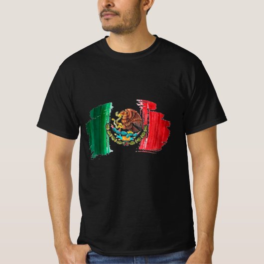 Mexico Pride #1 Mens T-Shirt Tシャツ (正面)
