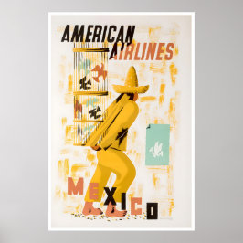 Mexico Print Mexican Art American Travel Poster ポスター