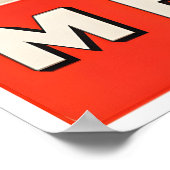 Mexico Print Travel Poster Mexican Art Mural Sign ポスター (角)