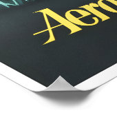 Mexico Print Travel Poster Mexican Print (XR2674)a ポスター (角)