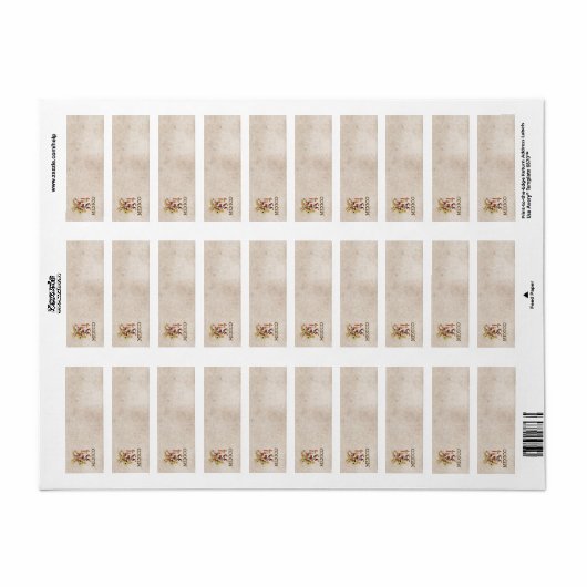 Mexico Return Address Label ラベル (フルシート)