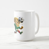 Mexico Soccer Mug - Funny Taco Football Tournament コーヒーマグカップ (正面右)