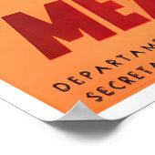 Mexico Travel Poster Mexican Art Cactus Print ポスター (角)