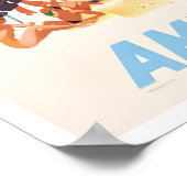 Mexico Travel Poster Mexican Print American Art ポスター (角)