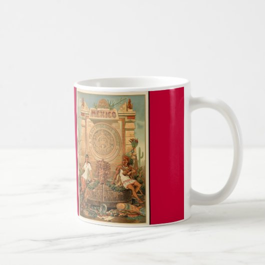 México través de los siglos コーヒーマグカップ (右)