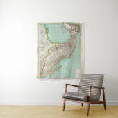 Mexique -メキシコの地図 タペストリー (インサイチュ)