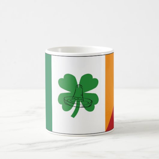 MexIrish_flag_Mug コーヒーマグカップ (中央)