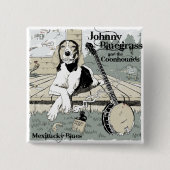 Mexituckyの青ボタン 缶バッジ (正面)