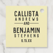 Meyed Bee引用文金ゴールドハニカムブライダルシャワー フェイバータグ (裏面)