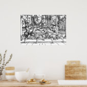 Meyer 1570ロングソードポスター ポスター (キッチン)