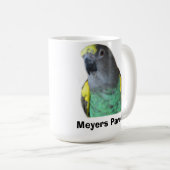 Meyersのオウムのマグ コーヒーマグカップ (正面右)