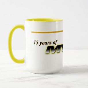 MEYETVのクラシックマグ – 15年 マグカップ