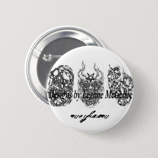 meyhaam 缶バッジ (正面&裏面)