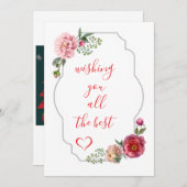 meyy christmas Invitation 招待状 (正面/裏面)