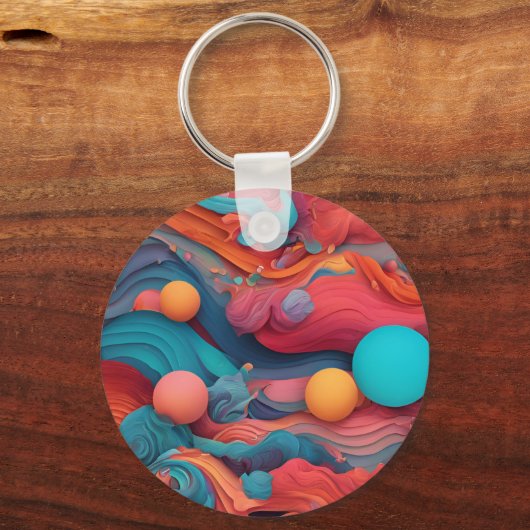 Mezcla de colores  キーホルダー (正面)