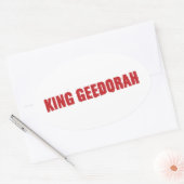 MF Doomラッパー 楕円形シール (封筒)