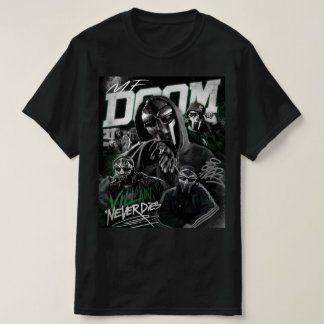 MF DOOM悪役は死なず ヴィンテージ ブートレグ ラップTシャツ Tシャツ