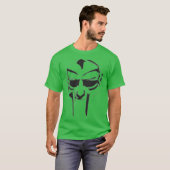 MF DOOM マスク 楽しい Tシャツ (正面フル)