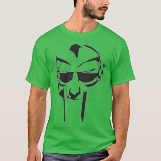 MF DOOM マスク 楽しい Tシャツ (正面)