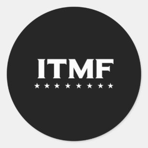 Mf Itmfアンチトランプギフトティー自由主義のを弾劾 ラウンドシール