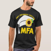MFAマスターズファインアート2度ホッターおもしろい Tシャツ (正面)