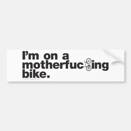 MFBのバンパーステッカー バンパーステッカー (正面)