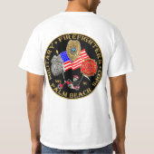 MFC Palm Beachの挑戦Tシャツ Tシャツ (裏面)