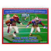 MFCA 2009のミニチュアのフットボール カレンダー (カバー)