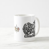 MFFGの研究のマグ コーヒーマグカップ (正面右)