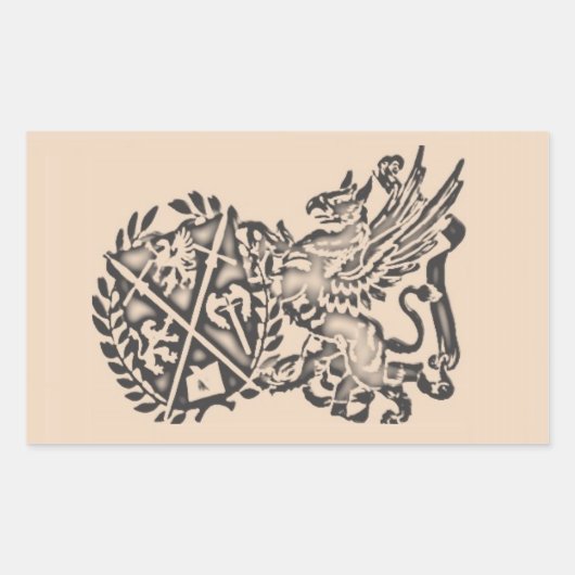 MFFGステッカー 長方形シール (正面)