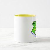 MFH2マグ- LargeGreenPuzzlePieceBorderWords マグカップ (中央)