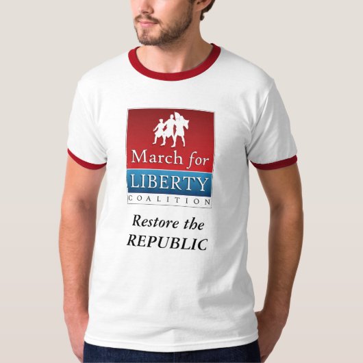 MFL_Logo_JPG_600dpi_CMYK_v2の回復のtheREPUBLIC Tシャツ (正面)