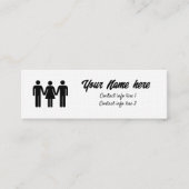 MFM通話カード スキニー名刺 (正面)