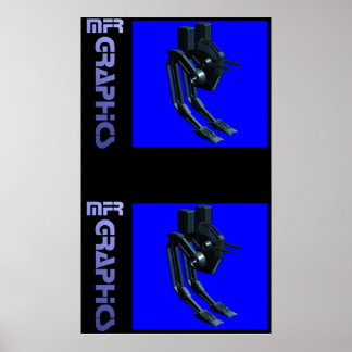 mfrグラフィックスとモデル ポスター