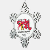 MFRWプーターオーナメント スノーフレークピューターオーナメント (右)